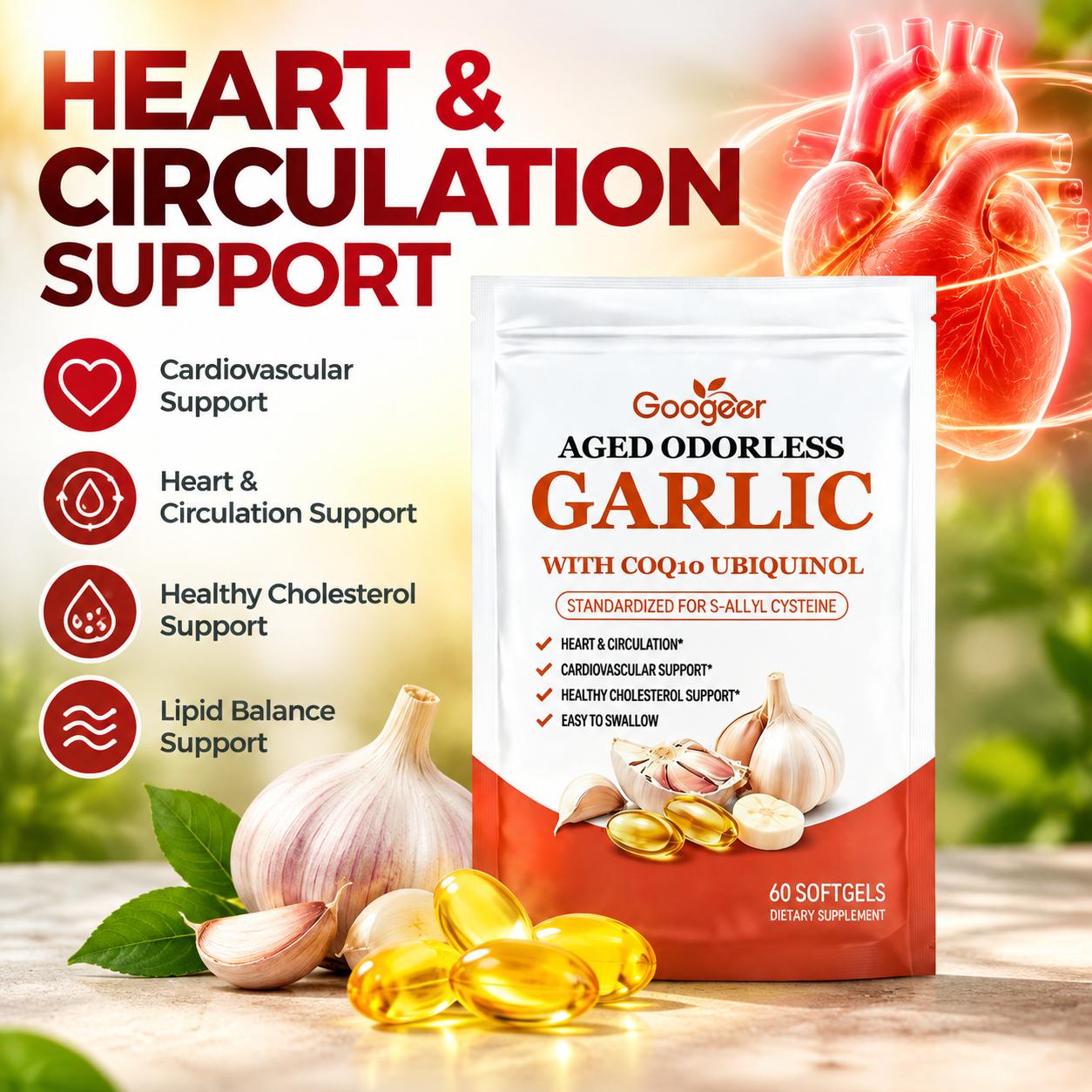 Capsule di aglio in gel, senza - Coq10 Ubiquinol Softgel recensione e prezzo