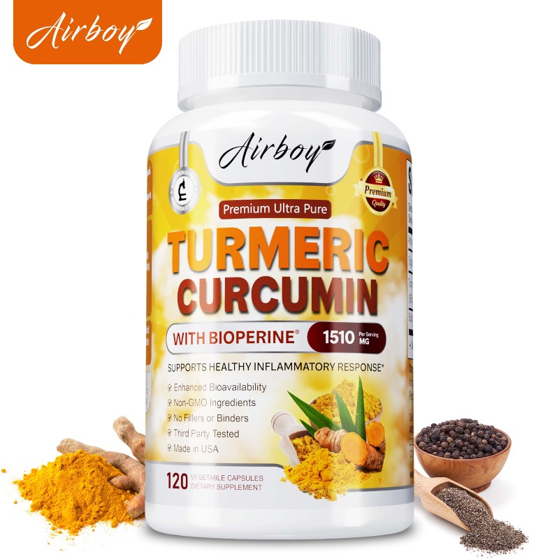 Capsule di curcuma e curcumina - Turmeric Curcumin Capsule recensione e prezzo